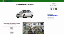 Desktop Screenshot of mexico-rent-acar.com